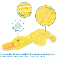 Crinkle Dog Toy For Small Medium And Large Breeds