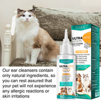 Pet Ear Cleaning Liquid Ear Mite Removal Child Meatus Acusticus