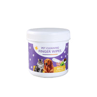 Pet Cleaning Finger Stall Wet Wipes