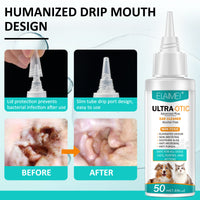 Pet Ear Cleaning Liquid Ear Mite Removal Child Meatus Acusticus