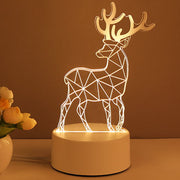 3D Lamp Acrylic USB LED