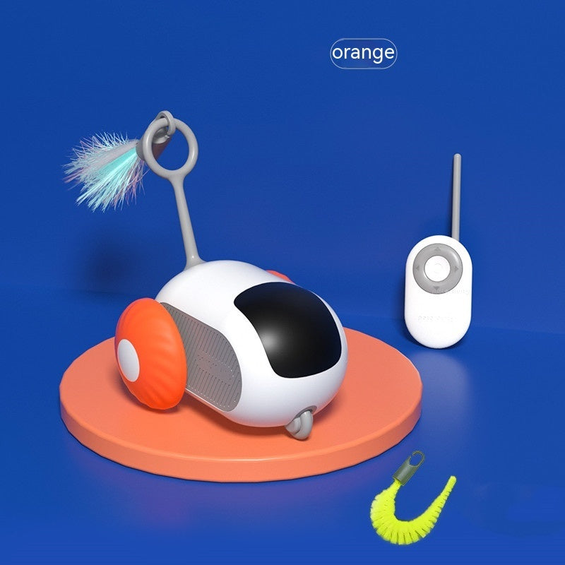 Self-moving Remote Control Car Interactive Pet Toy