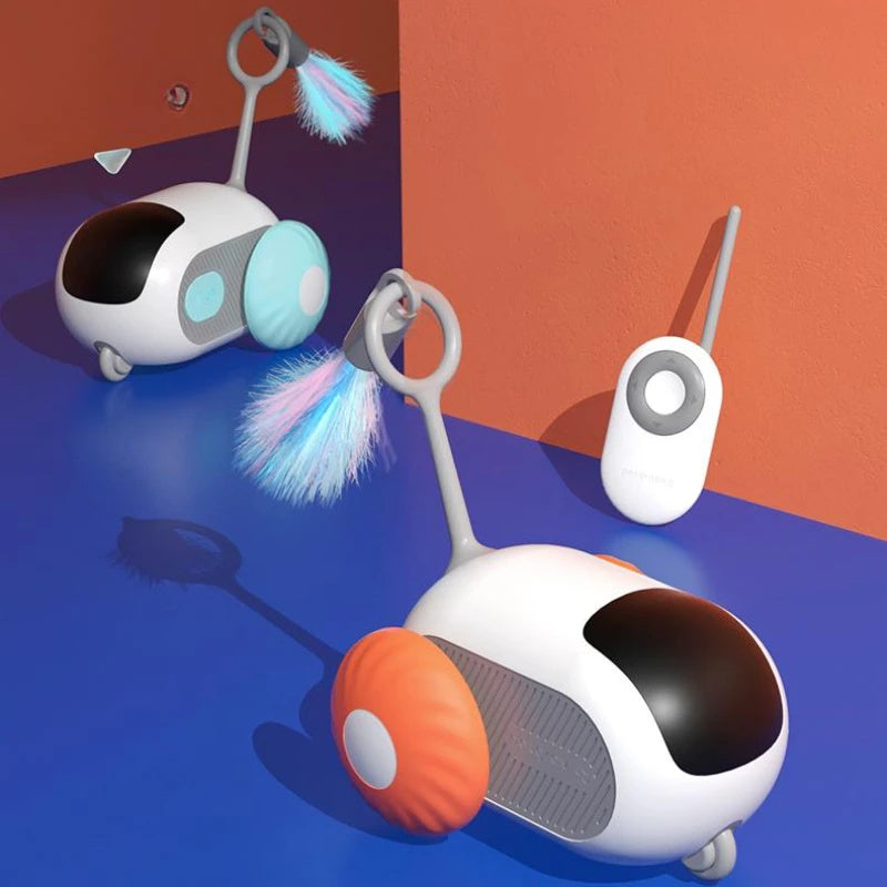 Self-moving Remote Control Car Interactive Pet Toy