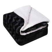 Thickened Flannel wool double blanket