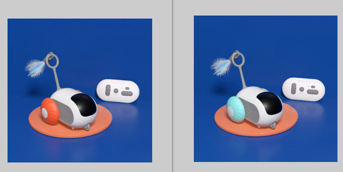 Self-moving Remote Control Car Interactive Pet Toy