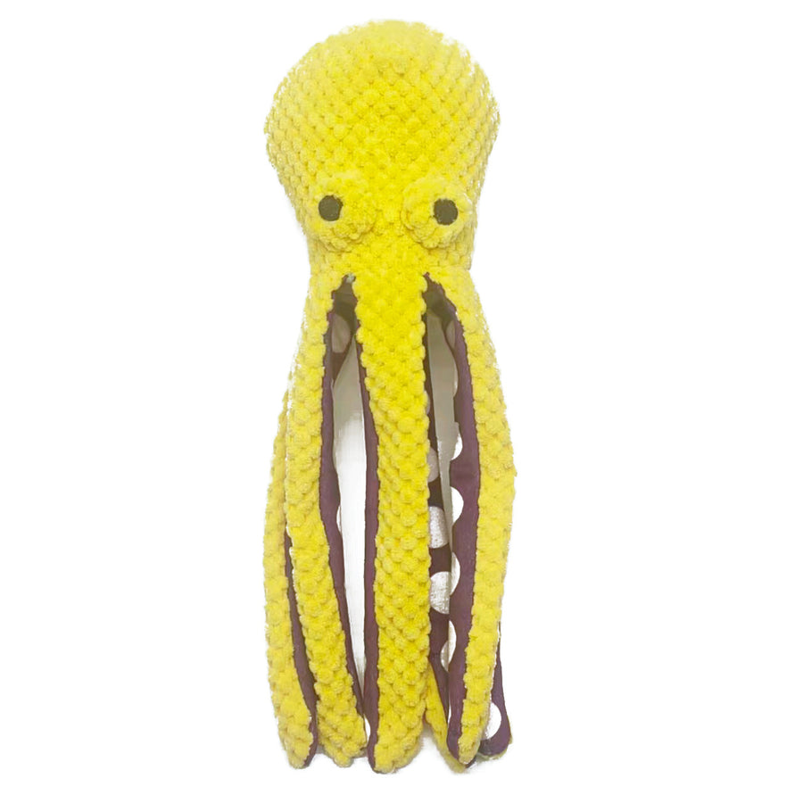 Plush Toy With Squeaking Teeth Of Pet Six Clawed Fish